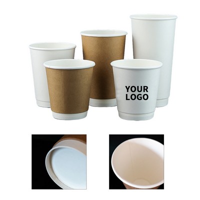 12oz Double Wall Insulated Coffee Paper Cup