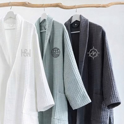 Custom Waffle Weave Robe