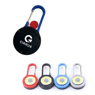 COB Carabiners flashlight/Pocket Torch Lamp