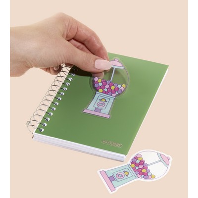 5"x5" Custom Clear Stickers