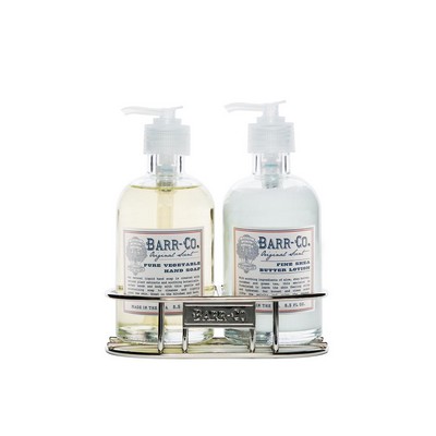 K.Hall Studio Barr-Co. Lotion/Soap Caddy Duo - Original Scent 8 Oz
