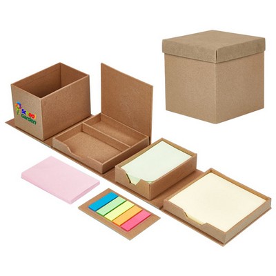 Storage Organizer Sticky Note Cube