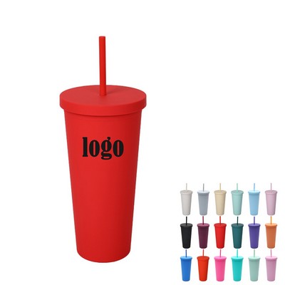 24oz Double-Walled Acrylic Tumbler
