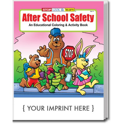 After School Safety Coloring Book