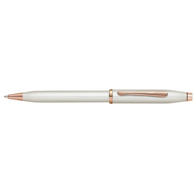 Cross Century II Pearlescent White Lacquer Ballpoint Pen