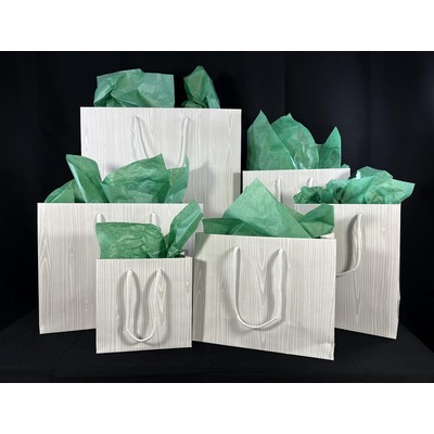 Enviro Wood Pattern European Shopping Bag (16"x 6"x 13")