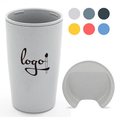 Wheat Straw Creative Coffee Cup With Customizable Logo